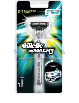 Gillette Mach 3 strojek + 1 náhradní hlavice