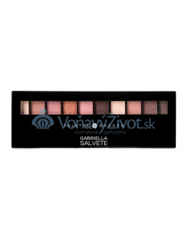 Gabriella Salvete Palette 10 Shades 12g - 01 Rose