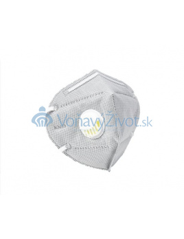 Respirátor KN95 FFP2 s výdychovým ventilom