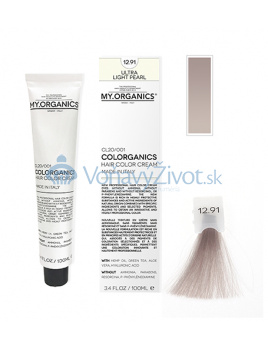 MY.ORGANICS Colorganics 100ml - 12.91 Ultra Light Pearl