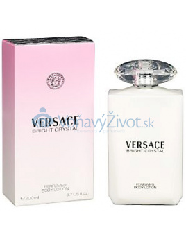 VERSACE Bright Crystal  Telové mlieko 200ml W