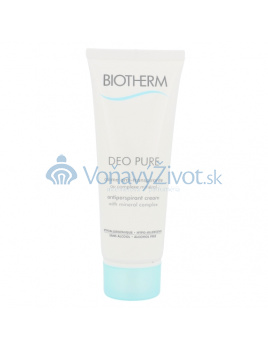 Biotherm Deo Pure Antiperspirant Cream W antiperspirant 75ml