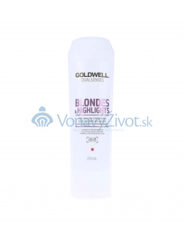 Goldwell Dualsenses Blondes & Highlights kondicionér pro blond a melírované vlasy 200 ml