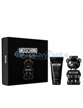 Moschino Toy Boy parfémovaná voda 50 ml + sprchový gél 50 ml + balzám po holení 50 ml dárková sada Pro muže