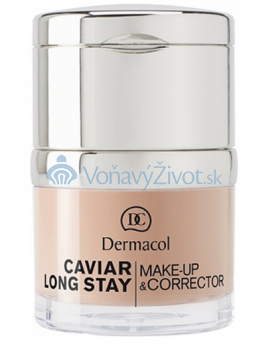 Dermacol Caviar Long Stay Make-Up & Corrector 30ml - 1 Pale