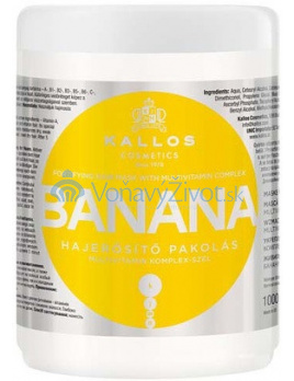 Kallos Banana Hair Mask 1000ml