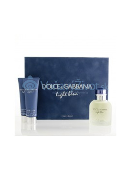Dolce Gabbana Light Blue EDT M 125ml + SG 50ml + ASB 75ml SET