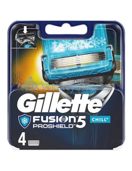Gillete Fusion5 Proshield Chill 4 ks