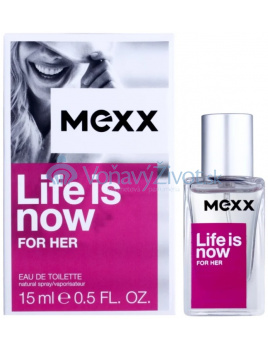 Mexx Life Is Now For Her W EDT 15ml