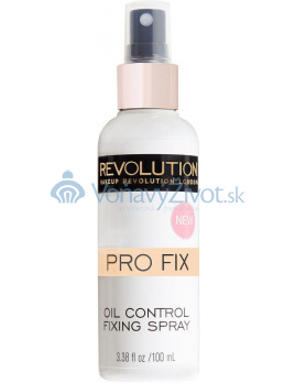 Makeup Revolution London Pro Fix Oil Control Fixing Spray 100ml