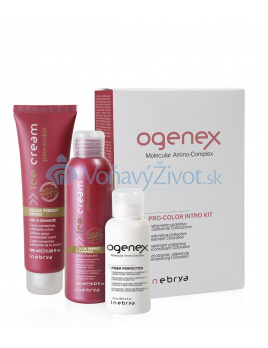 Inebrya Ogenex Pro-Color Intro kit Ogenex 70ml + Color Perfect Sh. 125 ml + Color Perfect Cream 100 ml