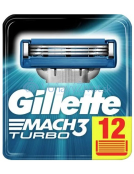 Gillette Mach 3 Turbo 12ks