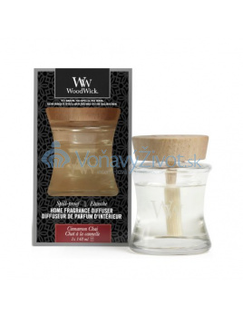 WoodWick difuzér s víčkem proti vylití Cinnamon Chai 148ml