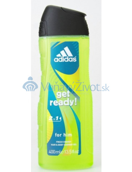 Adidas Get Ready! Sprchový gél 400ml M