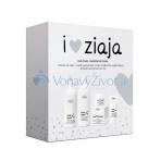 Ziaja Goat's Milk dárková sada (krémové sprchové mydlo 500ml + tělové mlieko 400ml + denní pleťová péče 50ml + krém na ruce 50ml)