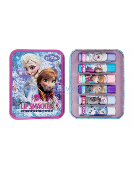 Lip Smacker Disney Frozen Tin Box balzám na rty 6 ks