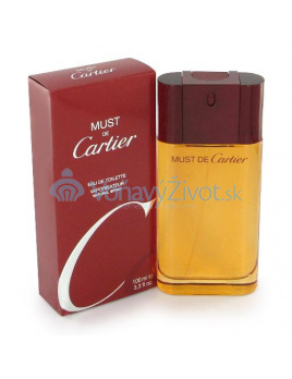 Cartier Must de Cartier W EDT 100ml