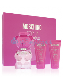 Moschino Toy 2 Bubble Gum toaletní voda 50 ml + tělové mlieko 50 ml + sprchový gél 50 ml Pro ženy dárková sada