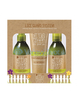 Little Green Lice Guard System dárková sada (šampon proti vším 240ml + kondicionér proti vším 240ml + gél gél proti vším 125ml)