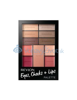 Revlon Eyes, Cheeks + Lips Palette 15,64g - 100 Romantic Nudes