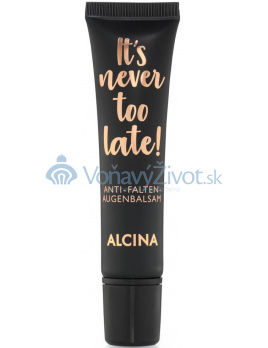 Alcina It's Never Too Late! Anti-Wrinkle Eye Balm 15ml