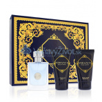 Versace Pour Homme toaletní voda 50 ml + balzám po holení 50 ml + sprchový gél 50 ml Pro muže dárková sada