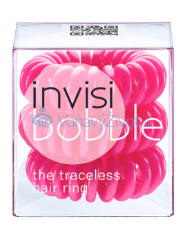 Invisibobble Hair Ring Gumičky do vlasů 3ks W - růžová