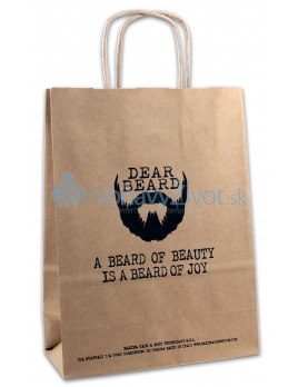 DEAR BEARD Paper Shopper Dimensione 18x8x24