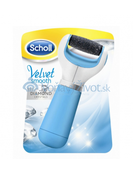 Scholl Velvet Smooth Elektrický pilník na chodidla extra drsný s diamantovými krystalky