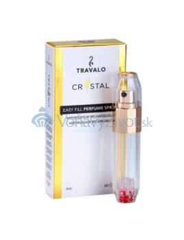 Travalo Crystal HD Elegance - 65 Sprays - Gold