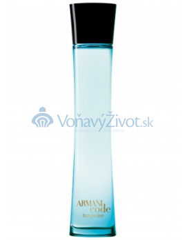 Giorgio Armani Code Turquoise W EDT 75ml TESTER