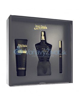 Jean Paul Gaultier Le Male Le Parfum parfémovaná voda 125 ml + sprchový gél 75 ml + parfémovaná voda 10 ml Pro muže dárková sada