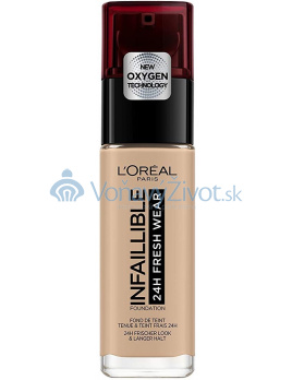 L'Oréal Paris Infaillible 24H Fresh Wear Foundation 30ml - 145 Rose Beige