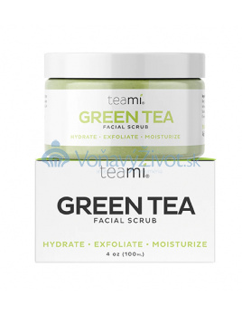 Teami Green Tea Facial Scrub pleťový peeling 100 ml