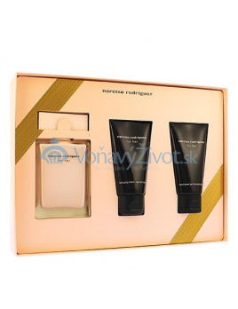 Narciso Rodriguez For Her parfémovaná voda 50 ml + tělové mlieko 50 ml + sprchový gél 50 ml Pro ženy dárková sada