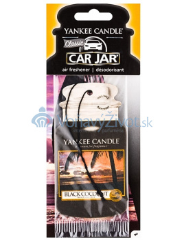 Yankee Candle Car Jar Classic Black Coconut