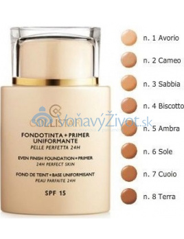 Collistar Even Finish Foundation + Primer SPF 15 35ml - 2 Cameo