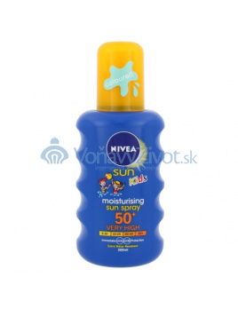 Nivea Sun Kids Coloured Sun Spray SPF50+ 200ml