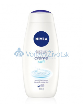 Nivea Creme Soft pečující krémový sprchový gél 500ml