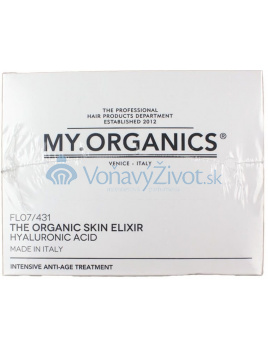 MY.ORGANICS The Organic Skin Elixir Hyaluronic Acid 12 Vials