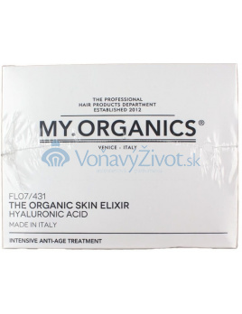 MY.ORGANICS The Organic Skin Elixir Hyaluronic Acid 12 Vials