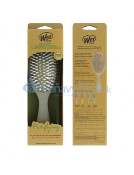 Wet Brush Go Green Treatment & Shine Brush kartáč na vlasy Charcoal