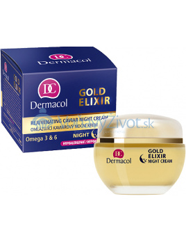 Dermacol Gold Elixir Rejuvenating Caviar Night Cream 50ml W