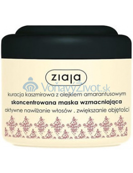 Ziaja Cashmere Proteins & Amaranth Oil Concentrated Strengthening Hair Mask 200ml