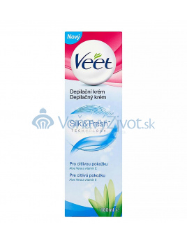 Veet Silk & Fresh Depilační krém pro citlivou pokožku 400ml