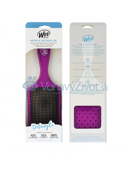 Wet Brush Paddle Detangler kartáč na vlasy Purple