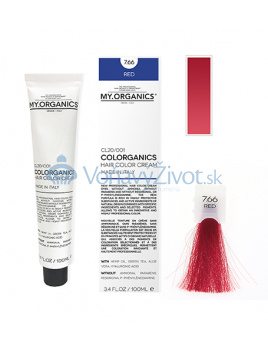 MY.ORGANICS Colorganics 100ml - 7.66 Red