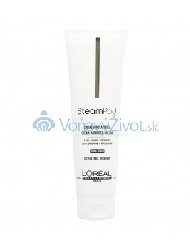 L'Oréal Professionnel SteamPod vyplňující a vyhlazující krém pro tepelnou úpravu hrubých a silných vlasů 150ml