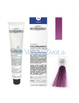 MY.ORGANICS Colorganics 100ml - 7.22 Violet