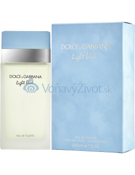 Dolce & Gabbana Light Blue W EDT 200ml